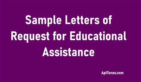 educational assistance letter tagalog|15 Sample Letters of Request for Educational Assistance.